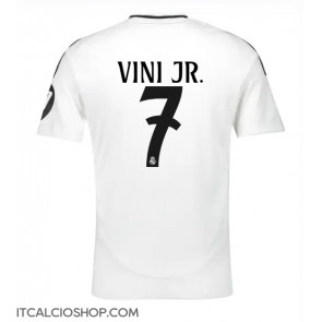 Real Madrid Vinicius Junior #7 Prima Maglia 2024-25 Manica Corta